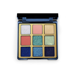 Aqua eyeshadow palette thumbnail for blue eyeshadow how to video